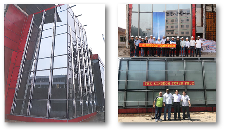 ▲ Jeddah Tower Curtain Wall Four Performance Tests