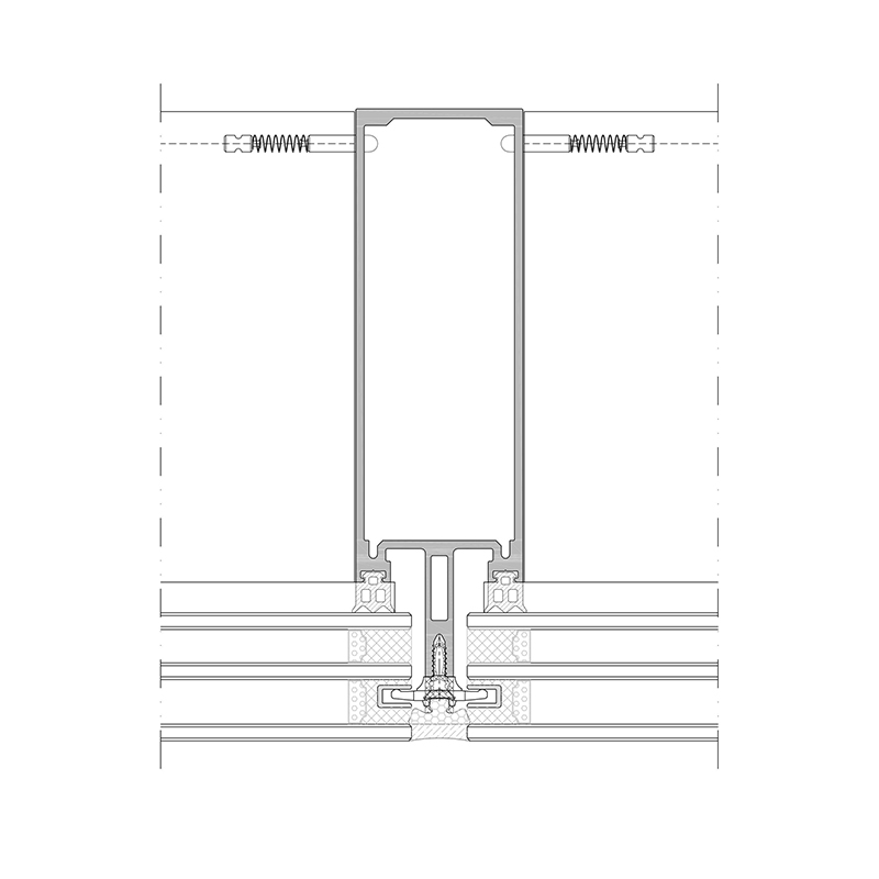 JH-S Stick Curtain Wall (Hidden Framing)