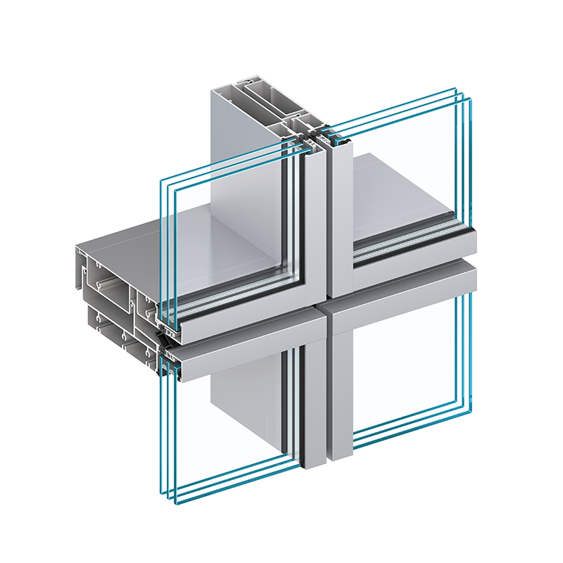 JH-U Unitized Curtain Wall (Exposed Framing)
