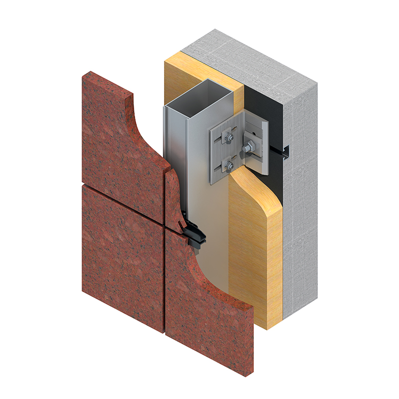 JH-NMS Stone Cladding Wall