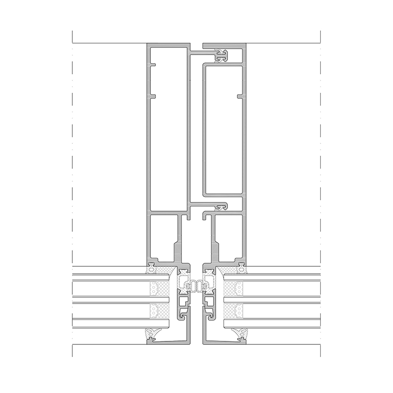 JH-U Unitized Curtain Wall (Exposed Framing)