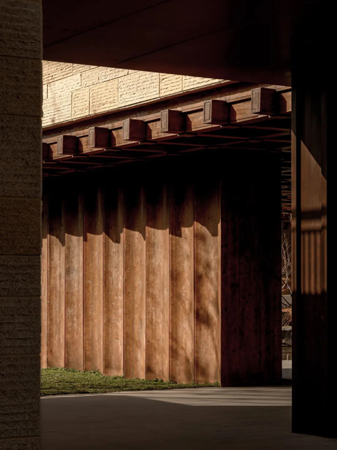 Jangho Curtain Wall | Nishan World Center for Confucian Studies: A New Expression of Confucian Heritage